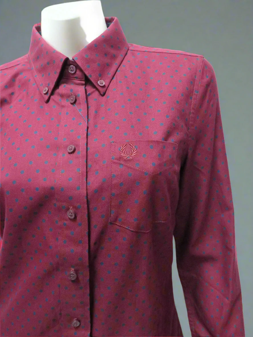 Button-Down L/S Shirt (Tawny Port) - Image 2