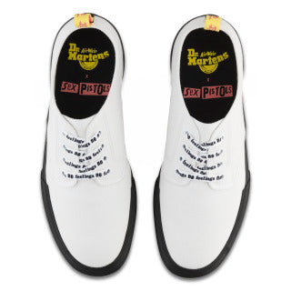 Dr Martens Pressler Sxp White Canvas Shoes - Image 5