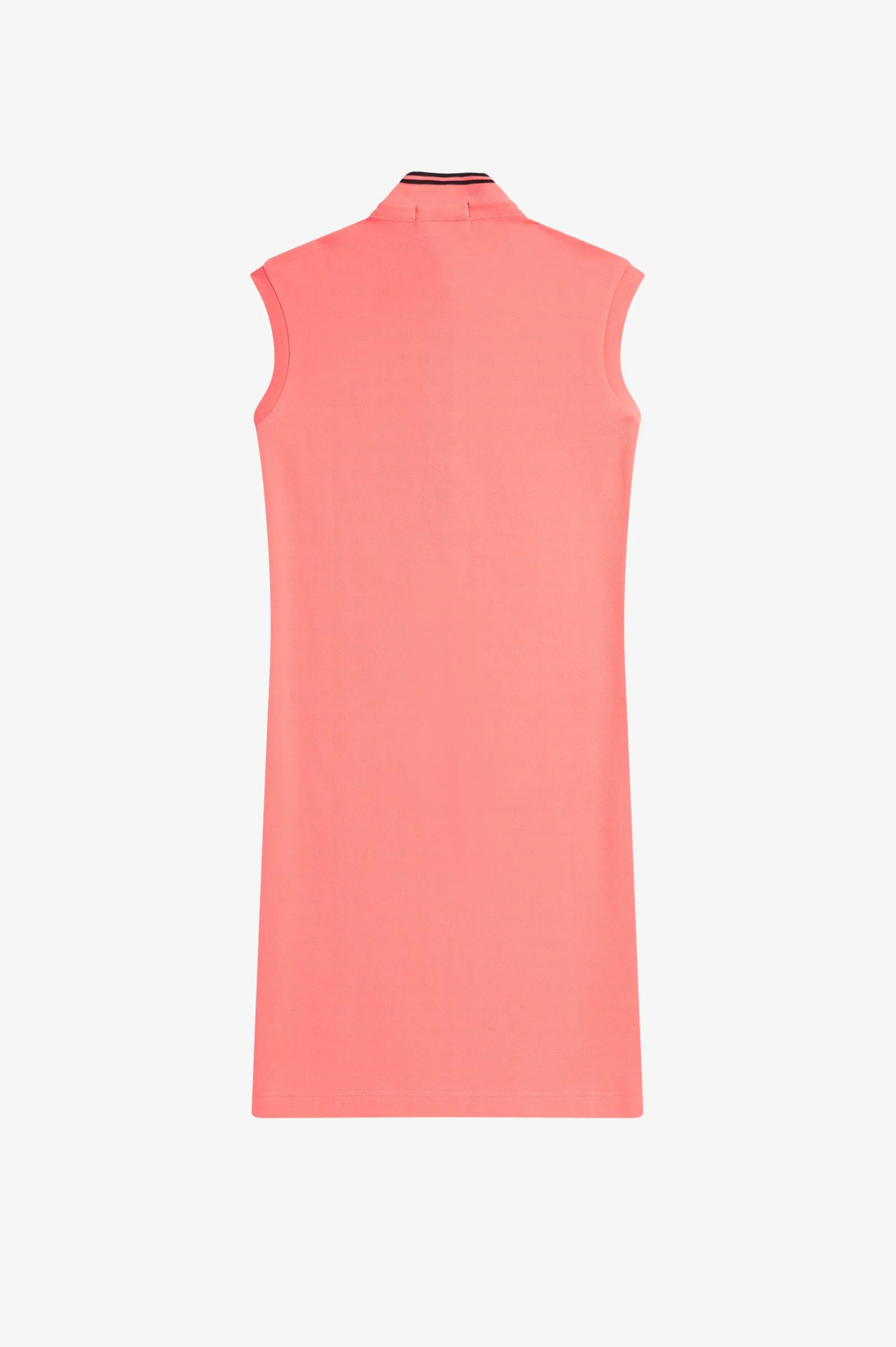 Printed Trim Pique Dress - Image 5