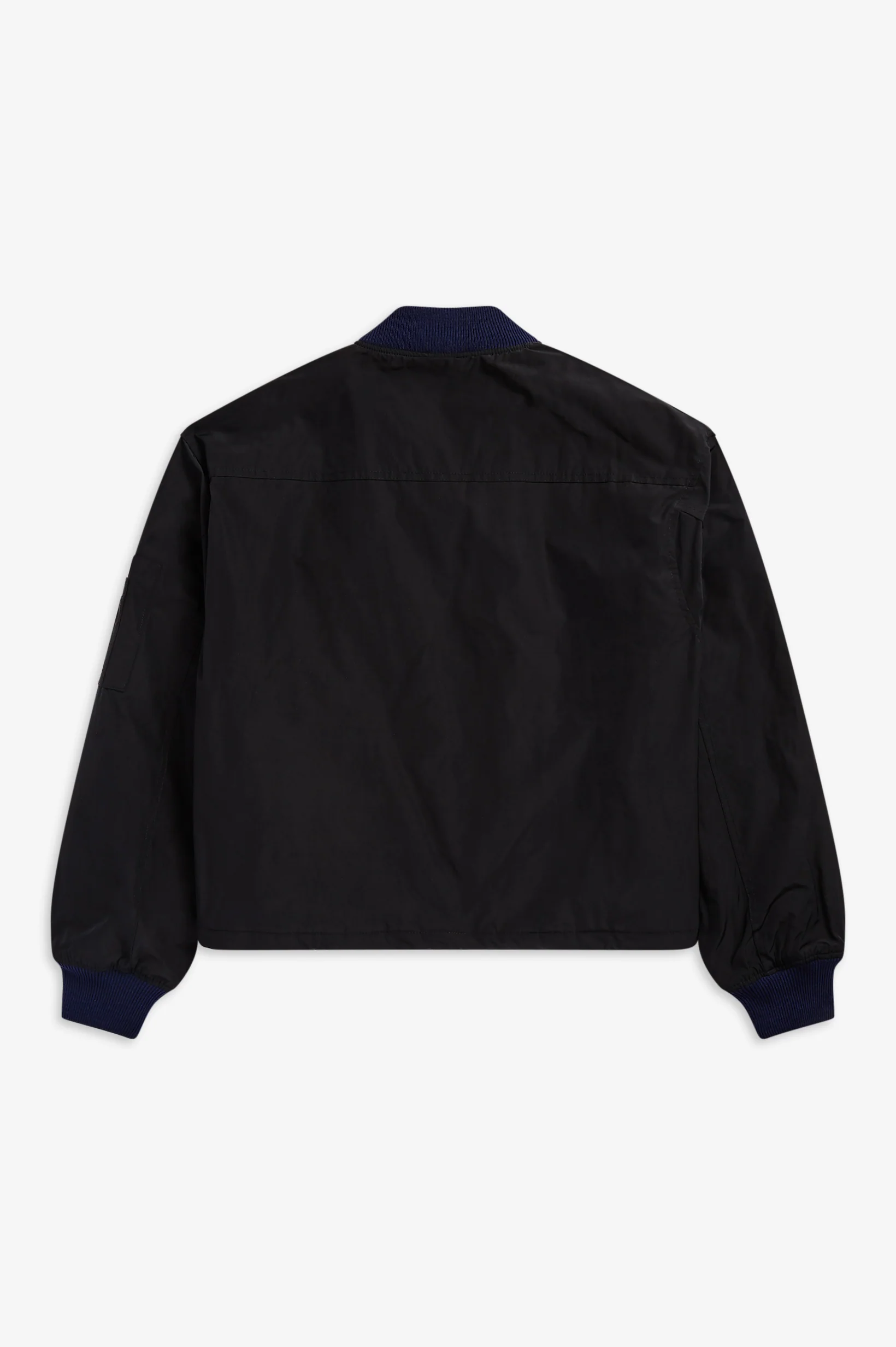 Raf Simons Black Wadded Bomber Jacket - Image 2