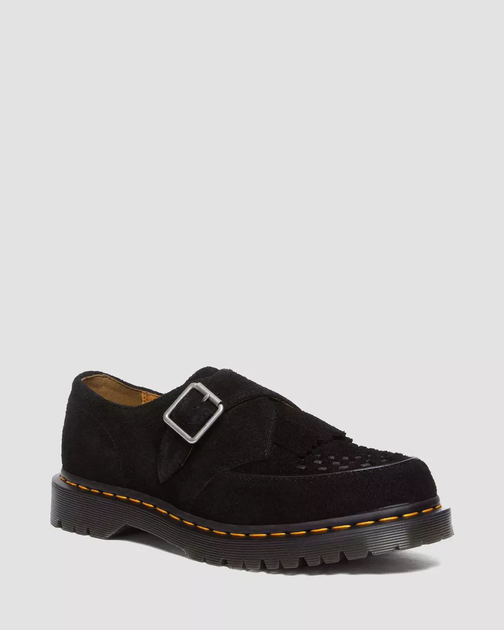 Ramsey Suede Kiltie Buckle Creepers - Image 3