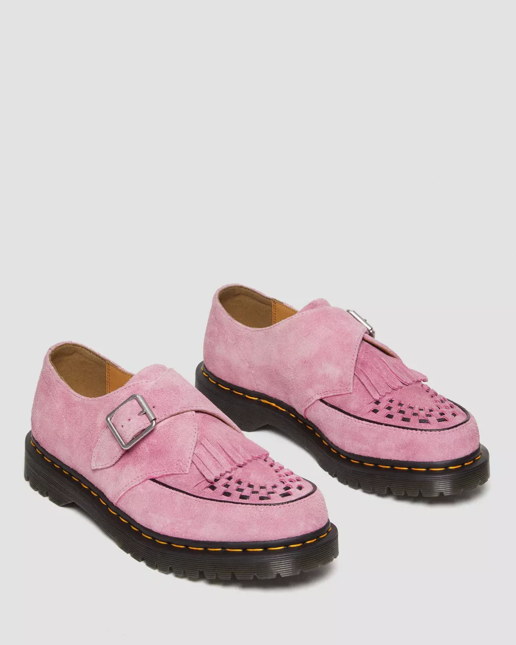 Ramsey Suede Kiltie Buckle Creepers - Image 4