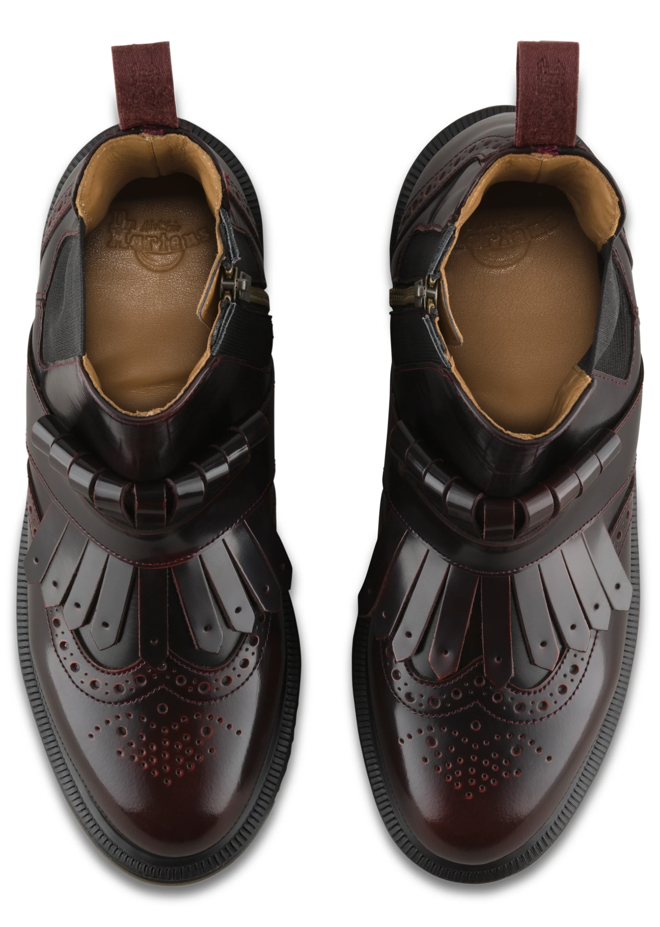 Tina Cherry Red Arcadia Boot - Image 3