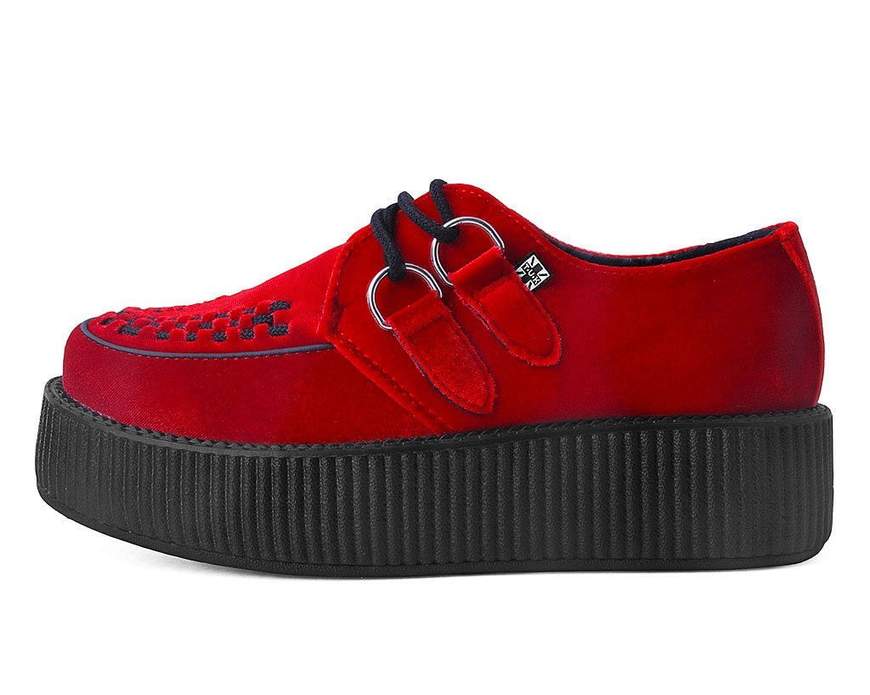 T.U.K Red Velvet Viva Mondo Creeper - Image 2