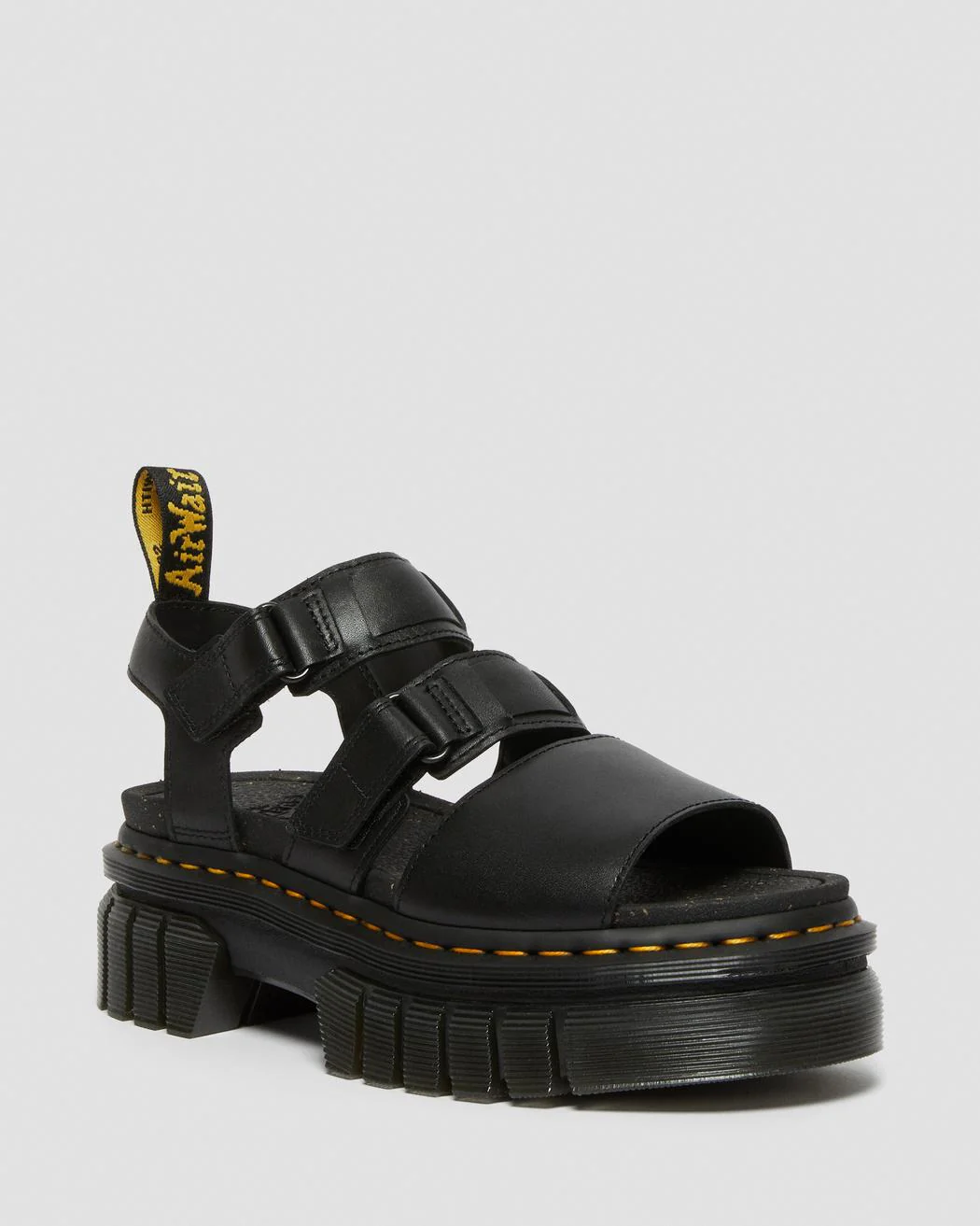 Ricki Nappa Lux Leather 3 Strap Platform Sandals - Image 4