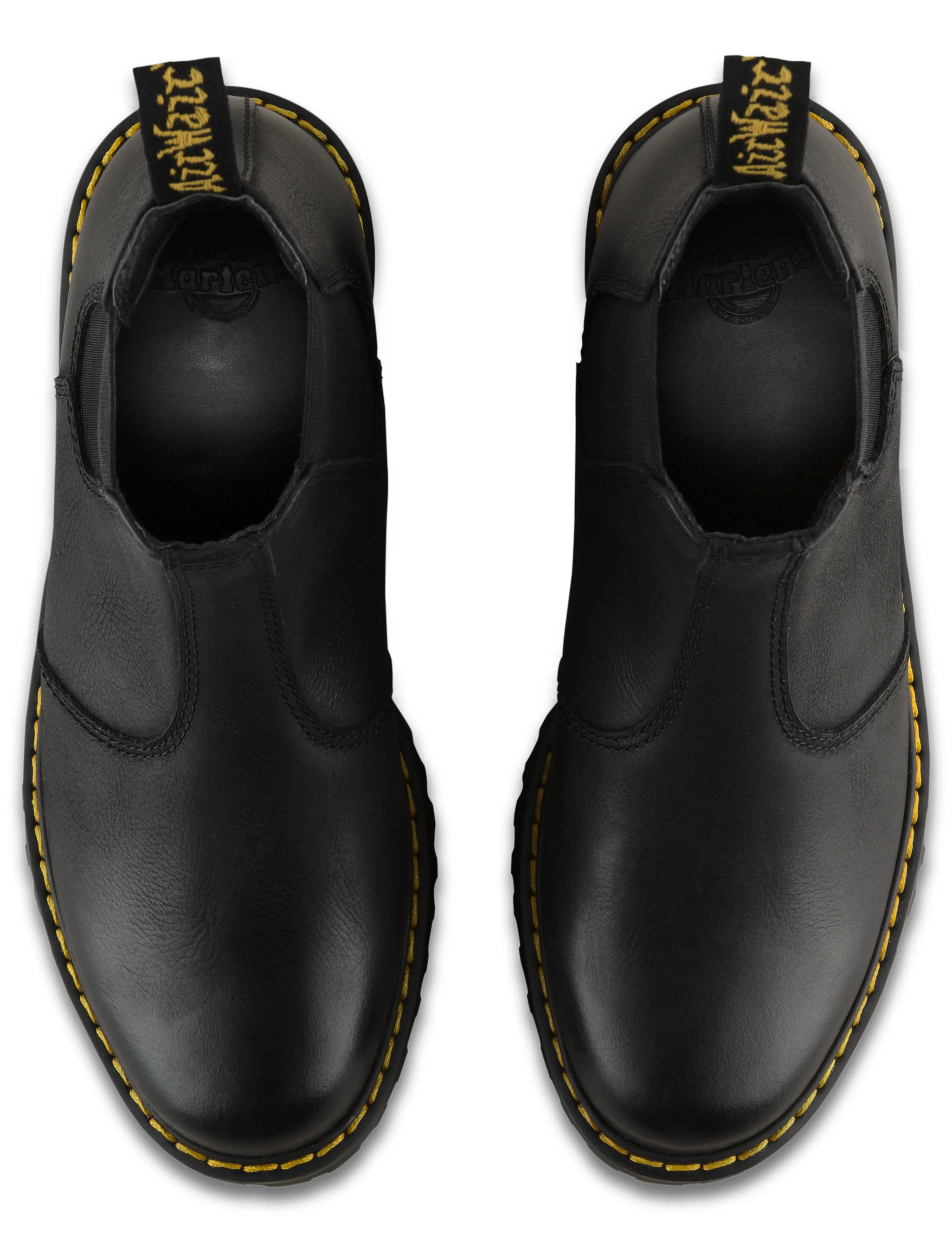 Rometty Black Burnished Wyoming Platform Chelsea Boot - Image 11