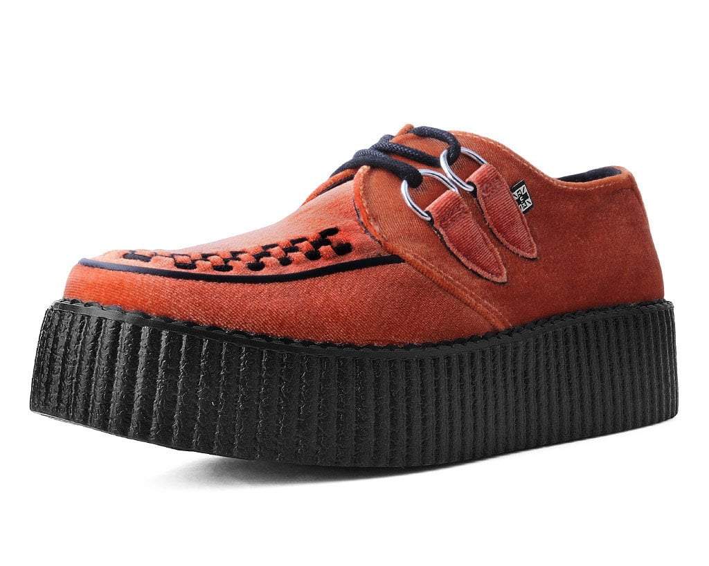 T.U.K Rust Velvet Viva Mondo Creeper - Image 3