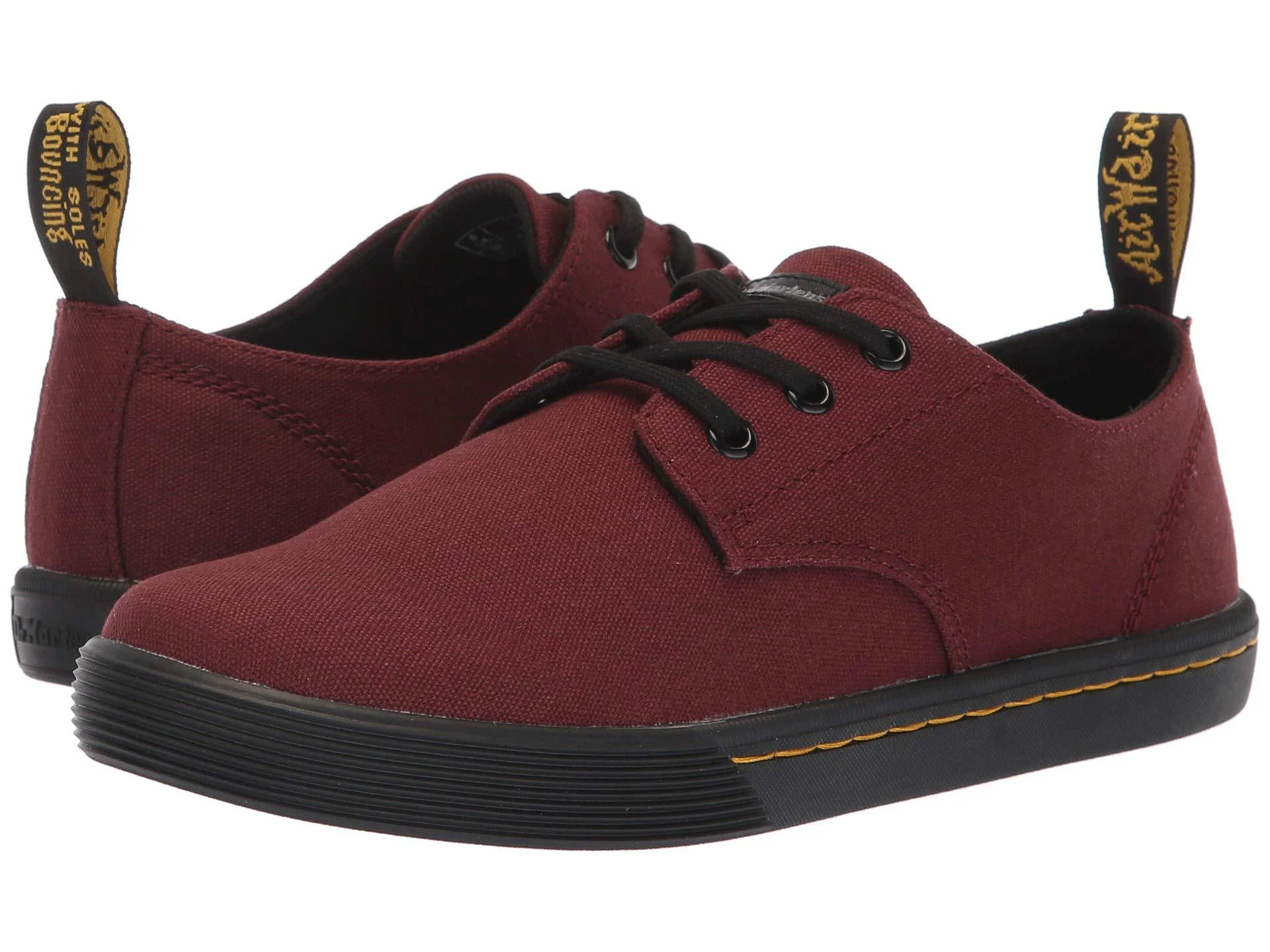 Santanita Old Oxblood Canvas Shoe - Image 3
