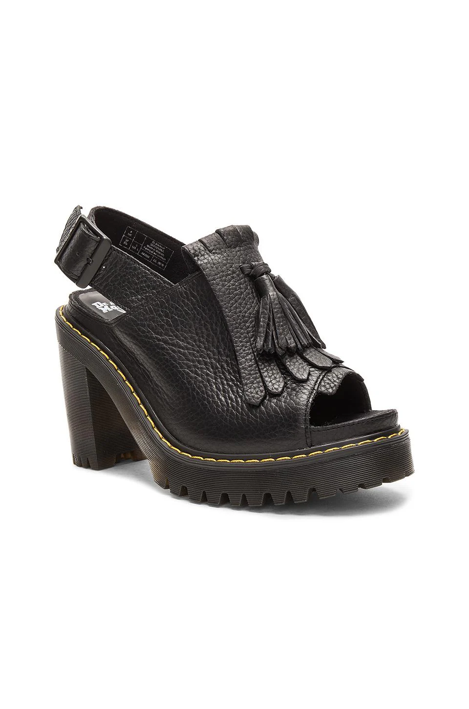 Seraphina Black Aunt Sally Tassle Heel