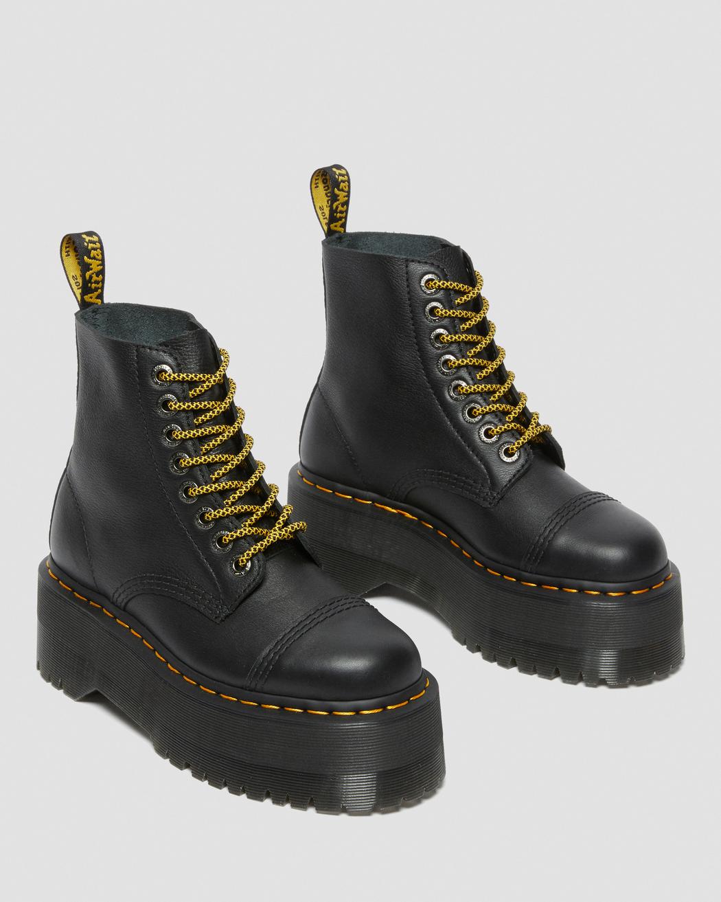 Sinclair Max Pisa Leather Platform Boots - Image 2