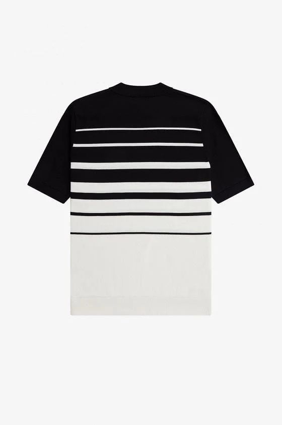 Striped Knitted T-Shirt - Image 3
