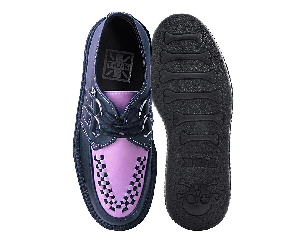 T.U.K Black/Lavender Tukskin Viva Mondo Creeper - Image 3