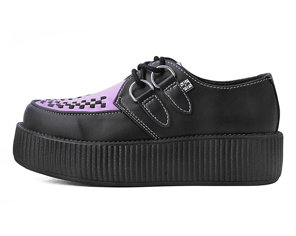 T.U.K Black/Lavender Tukskin Viva Mondo Creeper - Image 4