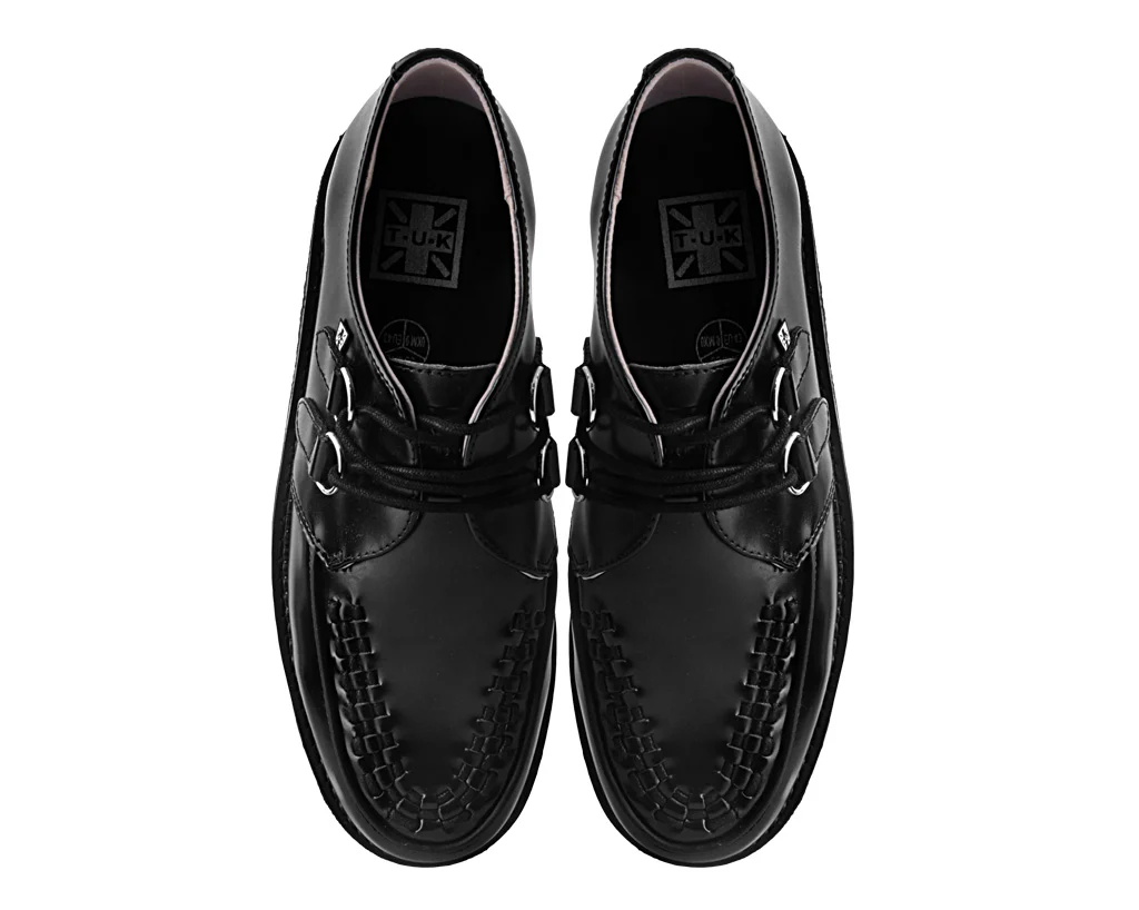 T.U.K Black Leather 1970 Original Creeper - Image 4