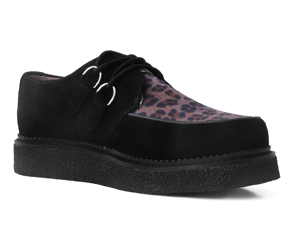 T.U.K Black Suede/Leo 1970 Original Creeper - Image 2