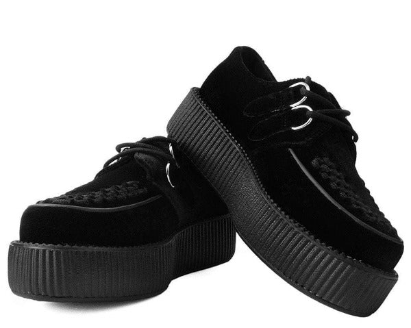 T.U.K Black Velvet Viva Mondo Creeper - Image 2