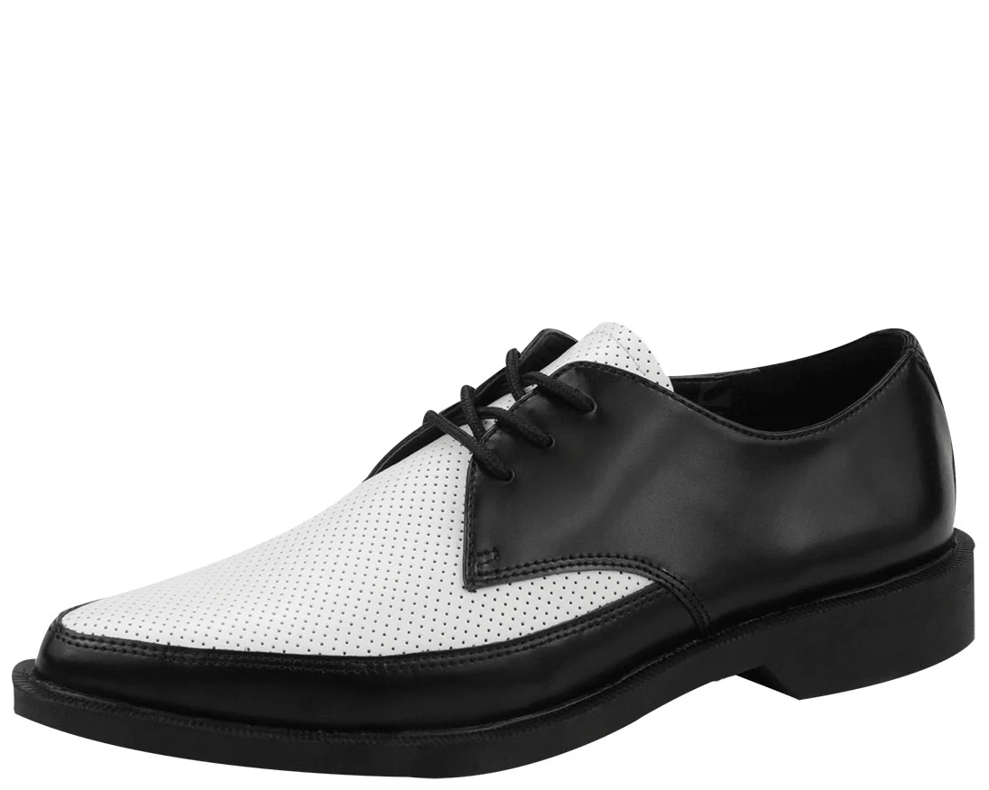 T.U.K Black/White Punch Jam Shoe