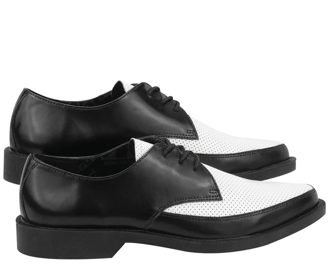 T.U.K Black/White Punch Jam Shoe - Image 2
