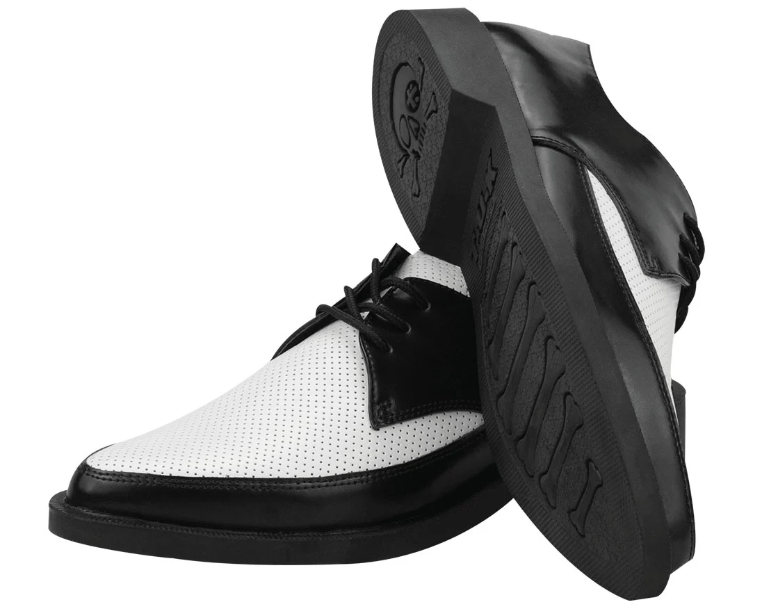 T.U.K Black/White Punch Jam Shoe - Image 3