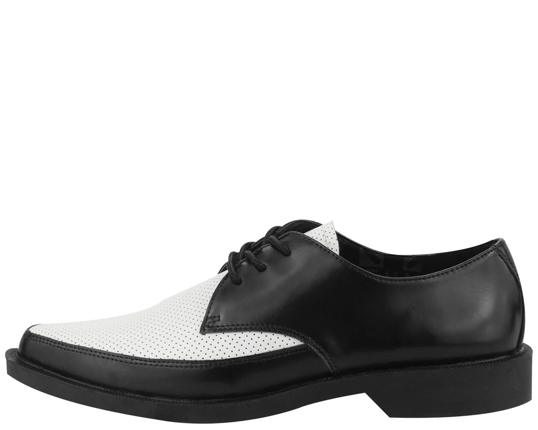 T.U.K Black/White Punch Jam Shoe - Image 4