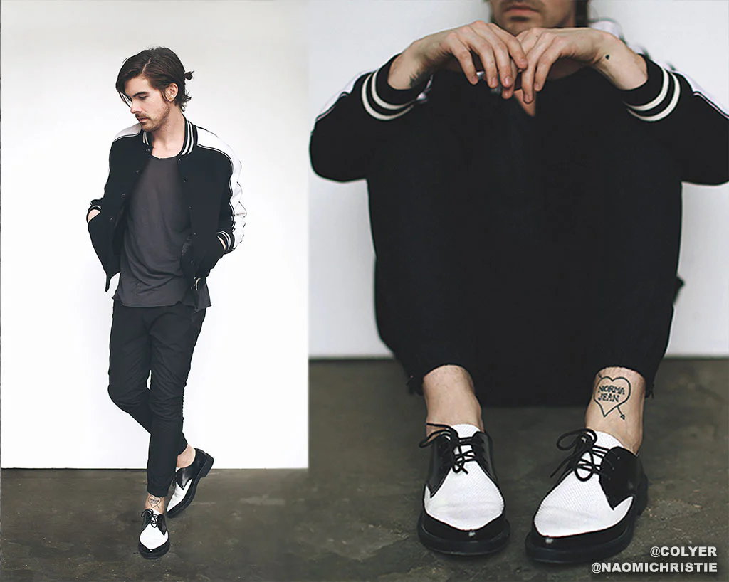T.U.K Black/White Punch Jam Shoe - Image 7