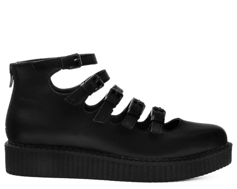 T.U.K. Blk Tukskin Muli Strap Point Mj - Image 2