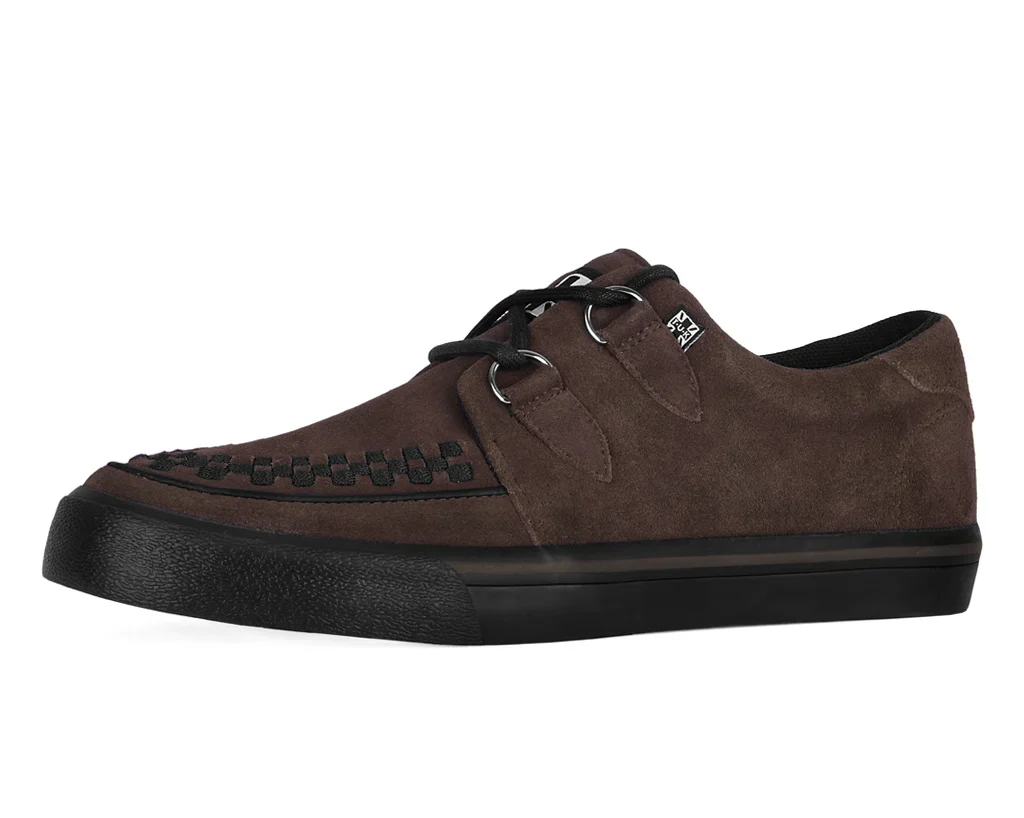 T.U.K Brown Suede Creeper Sneaker - Image 2