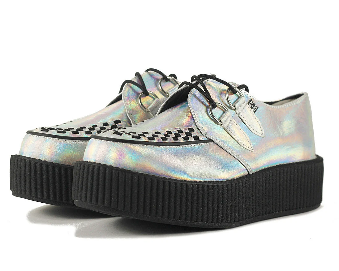T.U.K Iridescent Crackle Mondo Creeper - Image 3