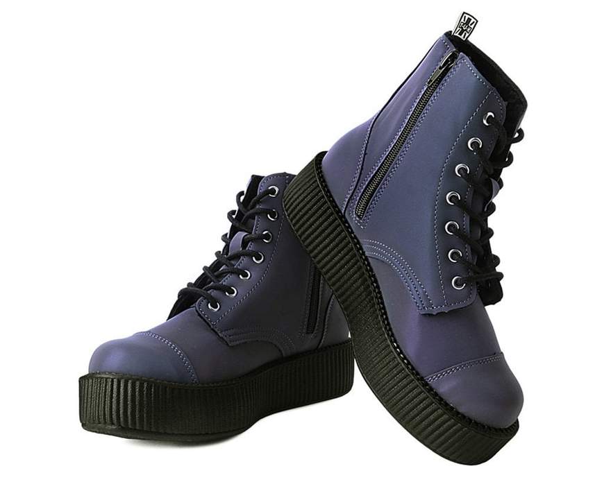 T.U.K Midnight Chameleon Viv Mondo Creeper Boot - Image 2