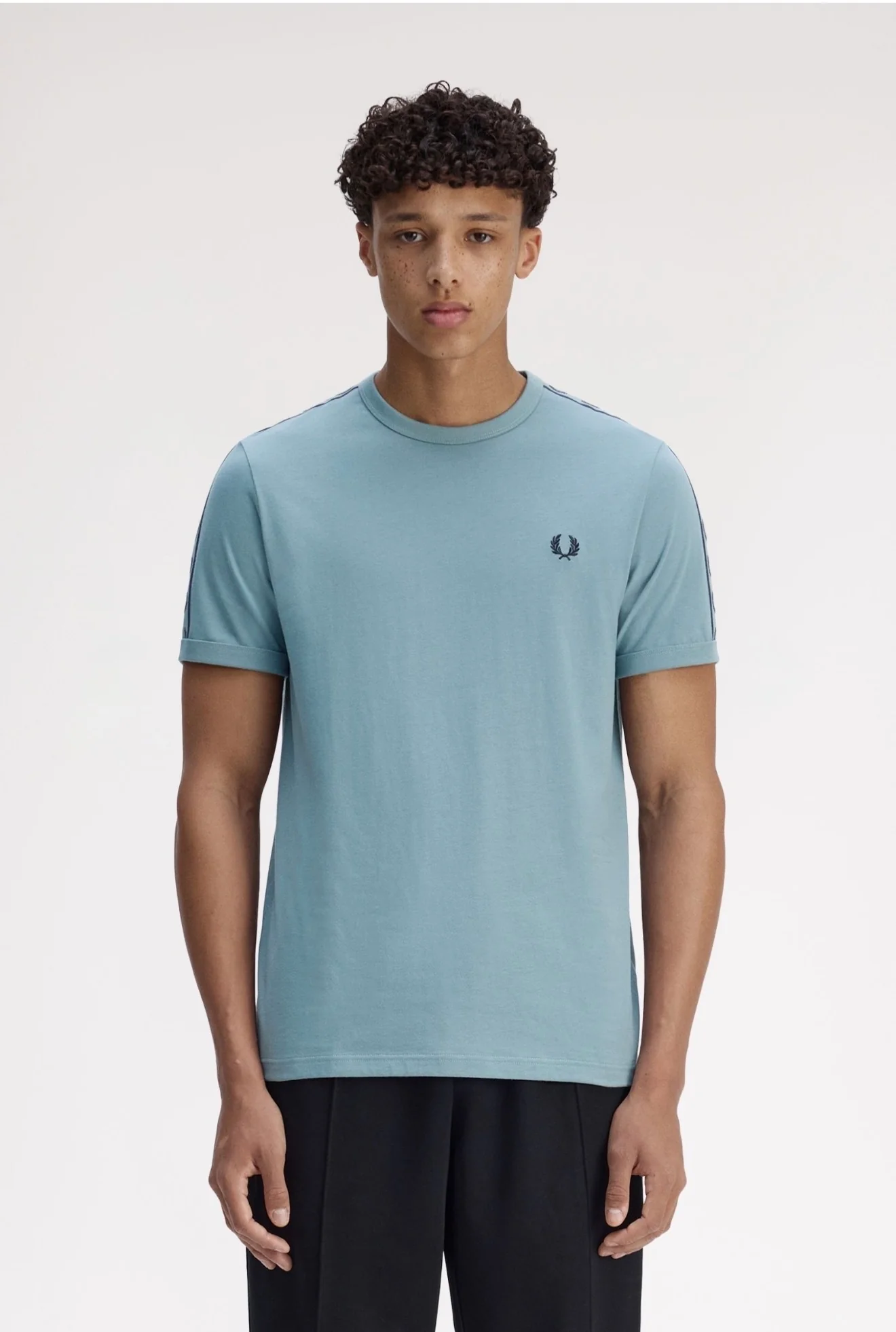 Fred Perry Taped Ringer T-Shirt - Image 4