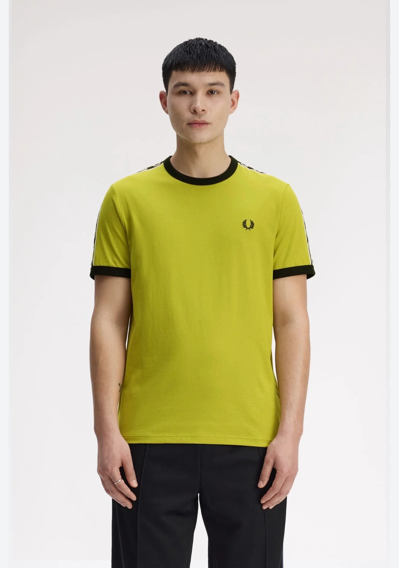 Fred Perry Taped Ringer T-Shirt - Image 5