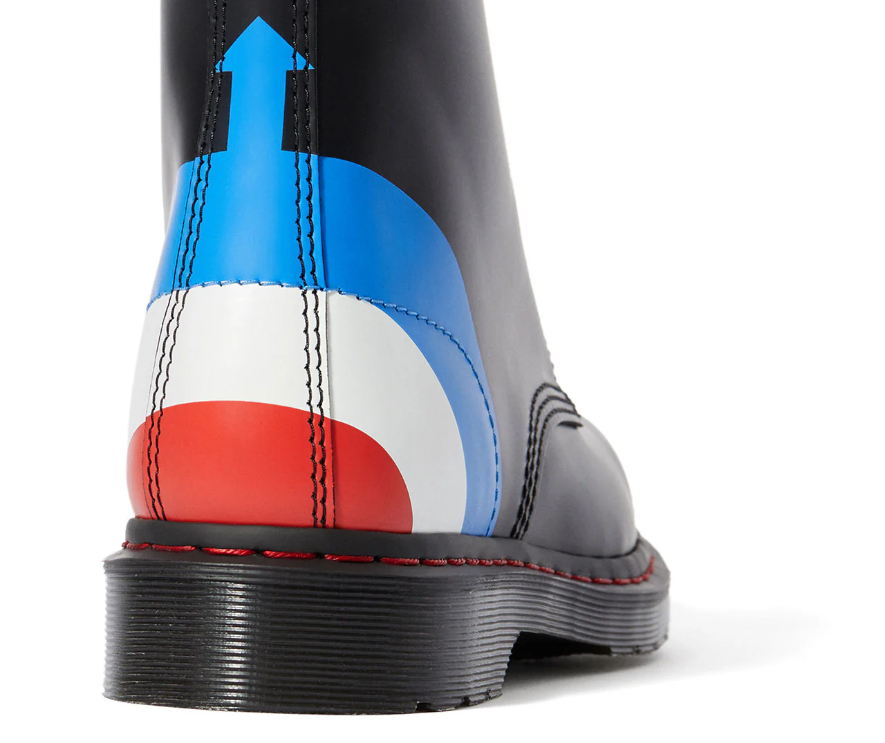 1460 The Who Black Target Smooth Boots - Image 4