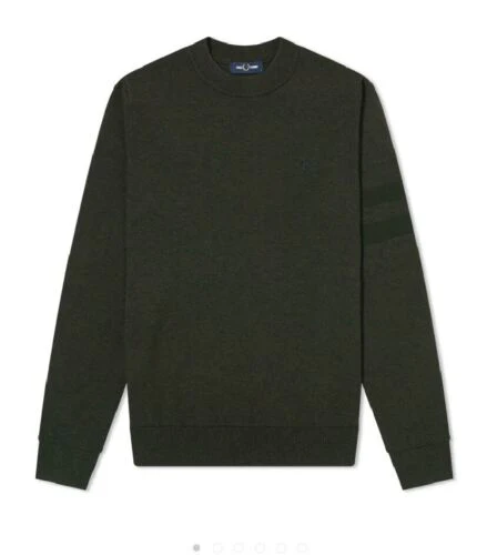 Tipped Sleeve Crew Neck Jumper - Image 4