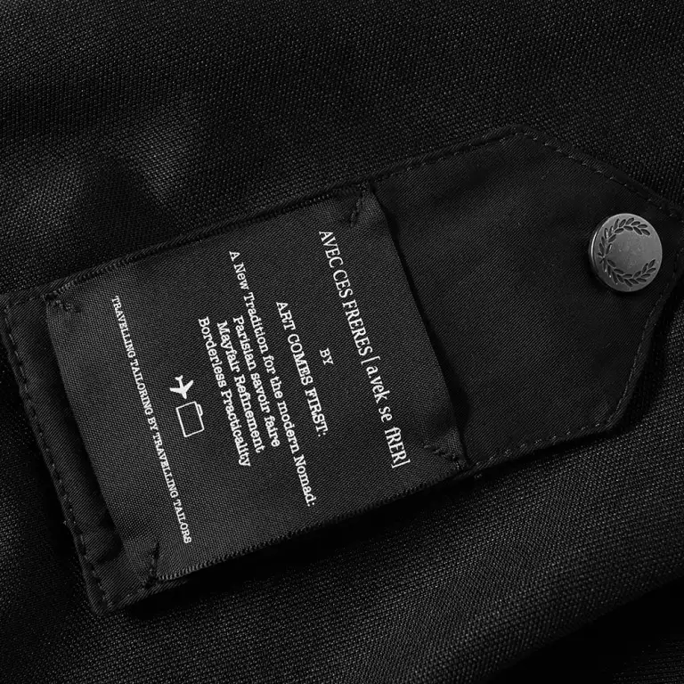 Tipped Track Jacket Fred Perry X Art Comes First - Image 3