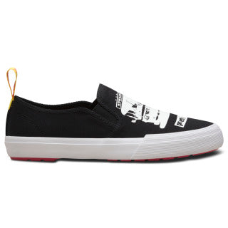 Dr. Martens Toomey Sxp Black + White Pretty Vacant Canvas Shoe - Image 3