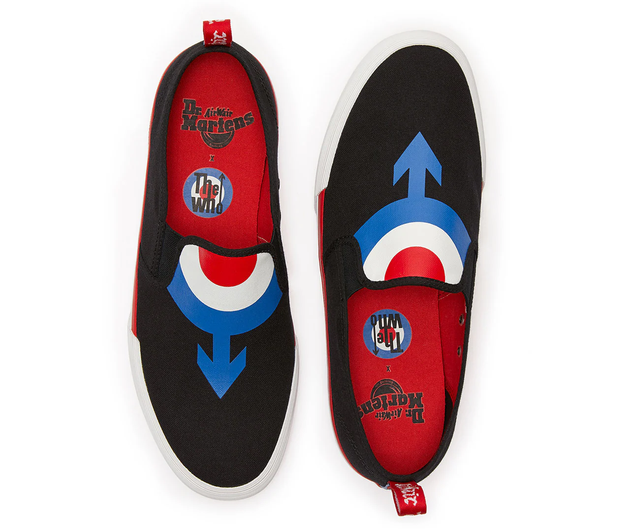 Toomey Who Black Target Canvas Shoe - Image 2