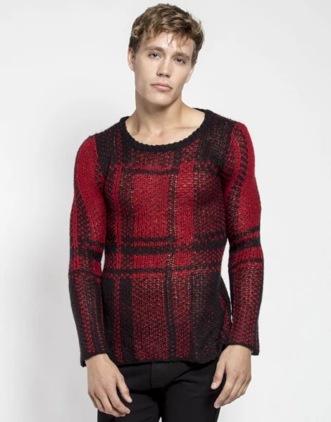 Tripp Nyc Plaid Sweater