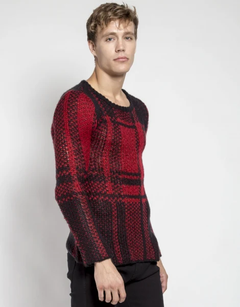 Tripp Nyc Plaid Sweater - Image 2