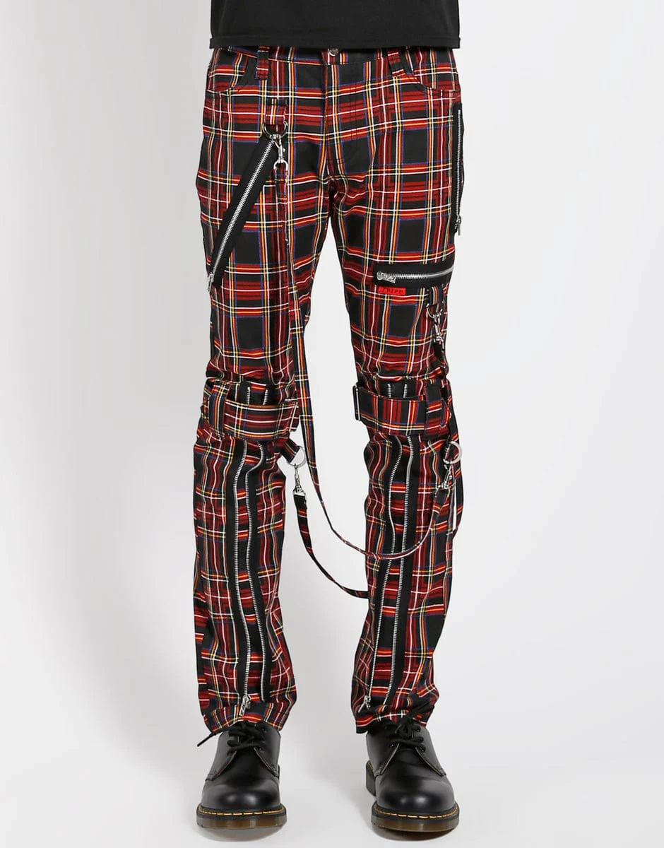 Tripp Nyc Tartan Plaid Bondage Pants - Image 7