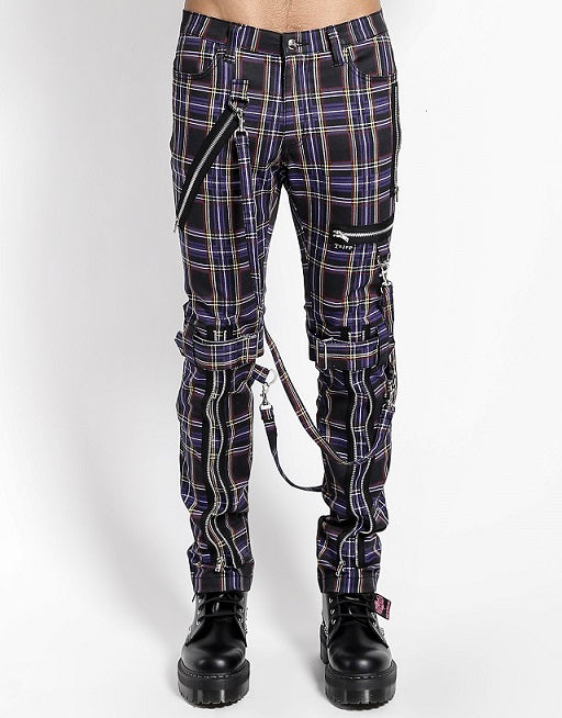 Tripp Nyc Tartan Plaid Bondage Pants - Image 9
