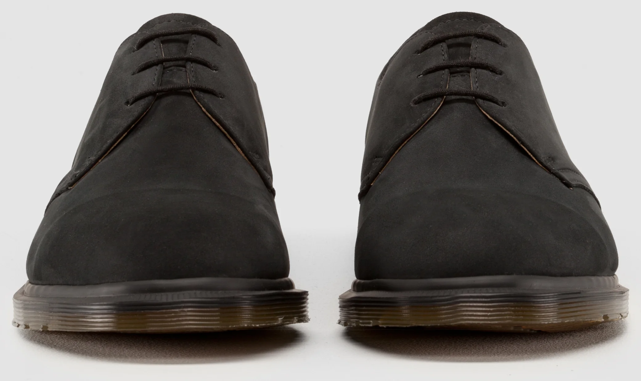 1461 Steed Black Suede Oxford Made In England - Image 3