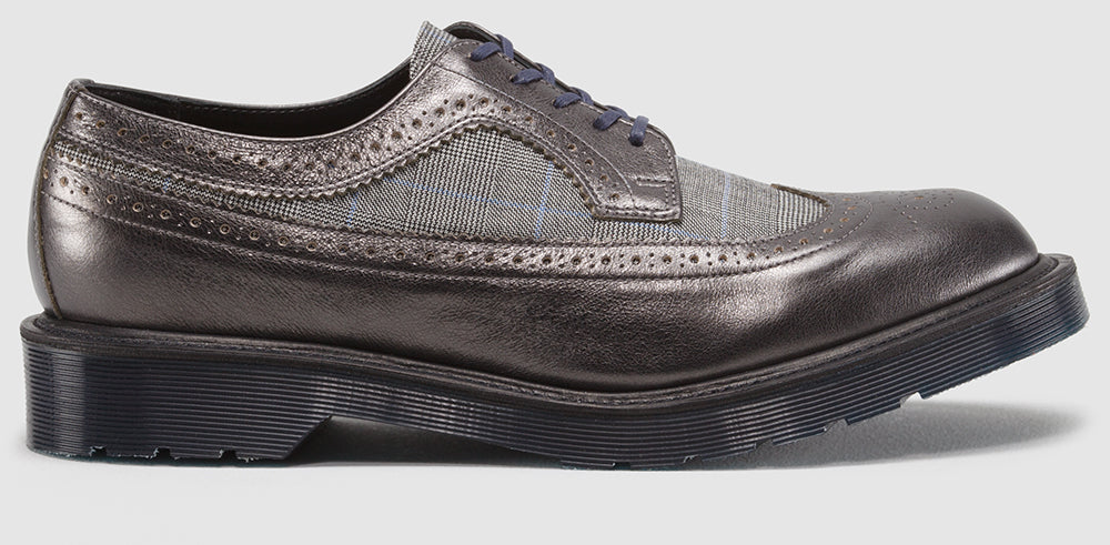 3989 Pewter+Grey+Blue Anilmorbido+Superfin Merino Oxford Mie - Image 5