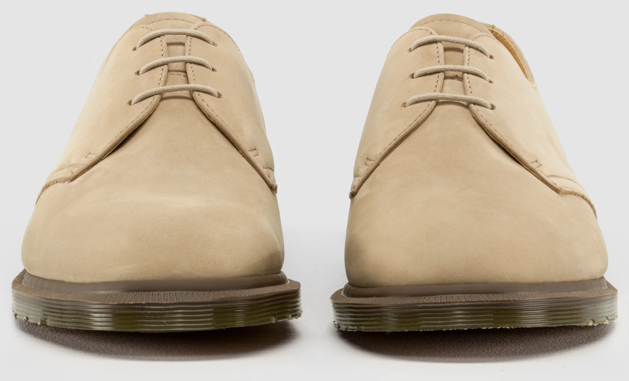 1461 Steed Milkshake Suede Oxford Made In England - Image 3