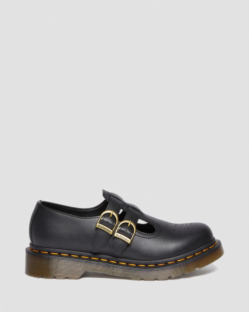 8065 Vegan Black Felix Mary Jane Shoes - Image 3
