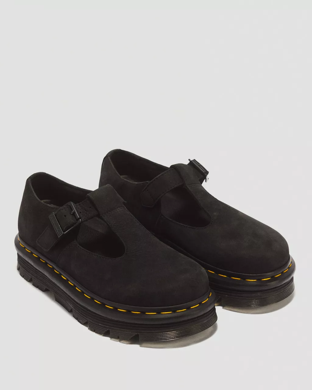 Zebzag Milled Nubuck Mary Jane Shoes - Image 4