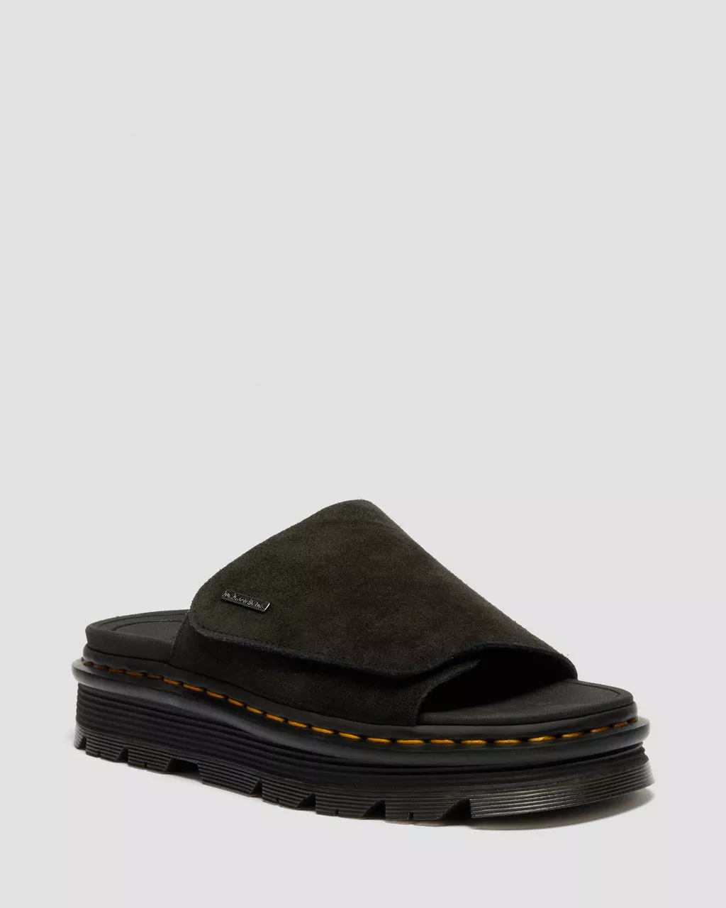 Zebzag Suede Platform Slides - Image 3
