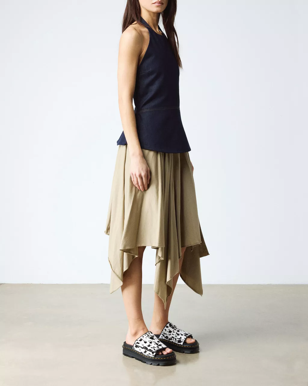 Zebzag Suede Platform Slides - Image 5