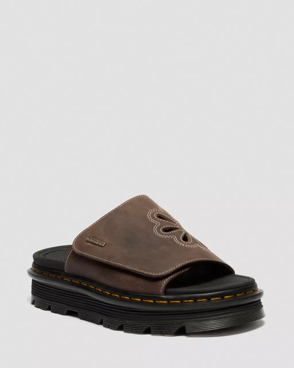 Zebzag Suede Platform Slides - Image 9